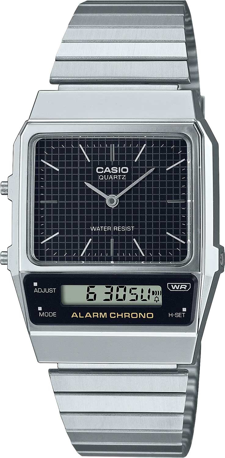 Японские наручные часы Casio Vintage AQ-800E-1A с хронографом