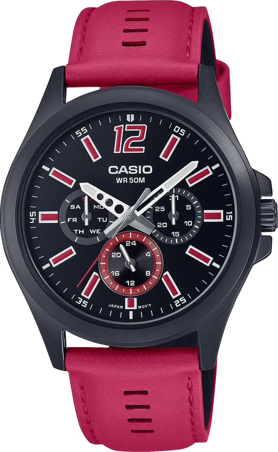 Японские наручные часы Casio Collection MTP-E350BL-1B