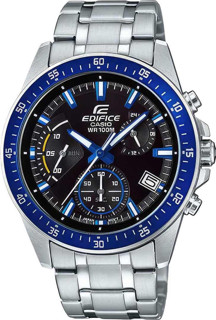 Японские наручные часы Casio Edifice EFV-540D-1A2VUEF с хронографом