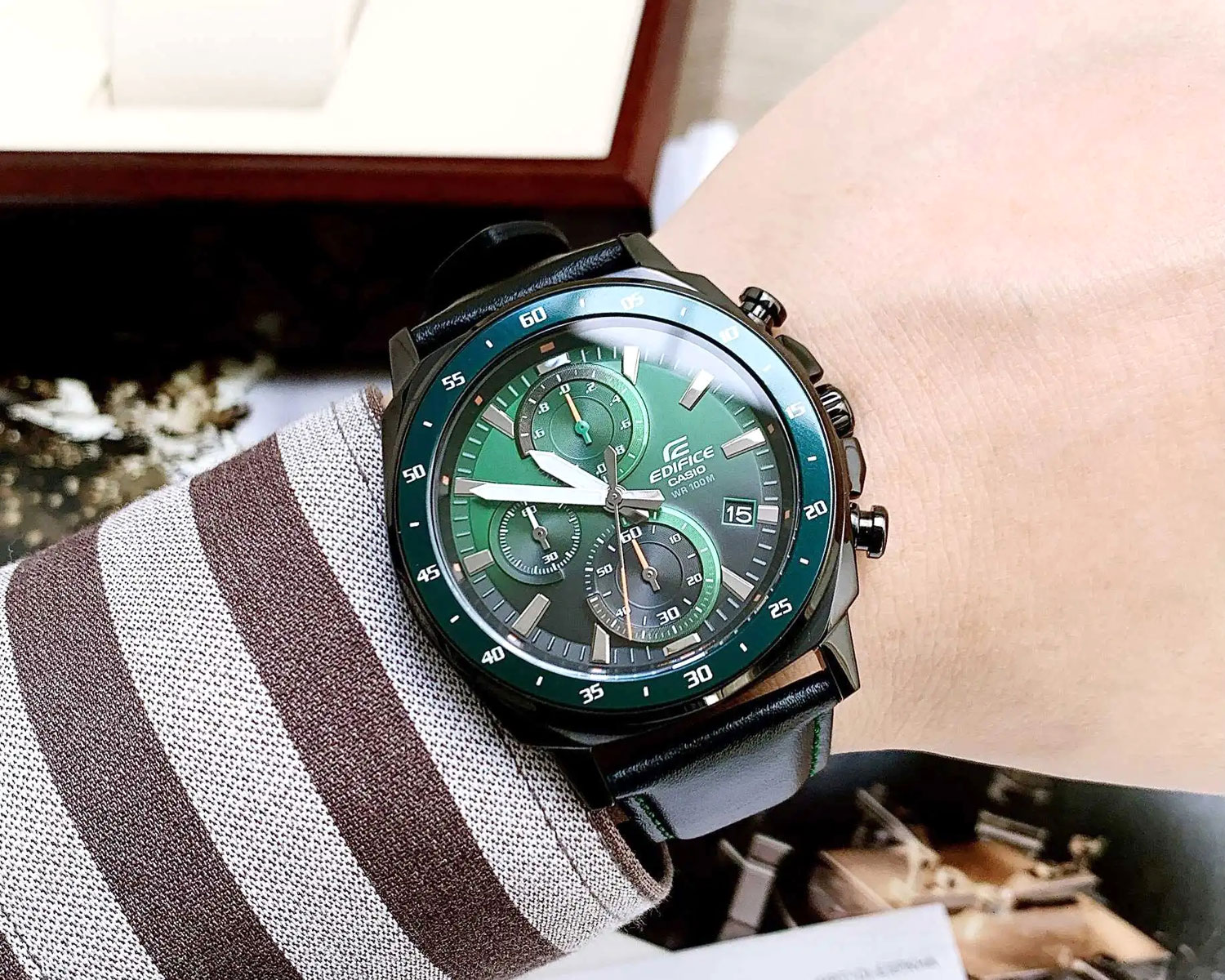 Японские наручные часы CASIO EDIFICE EFV-600CL-3A