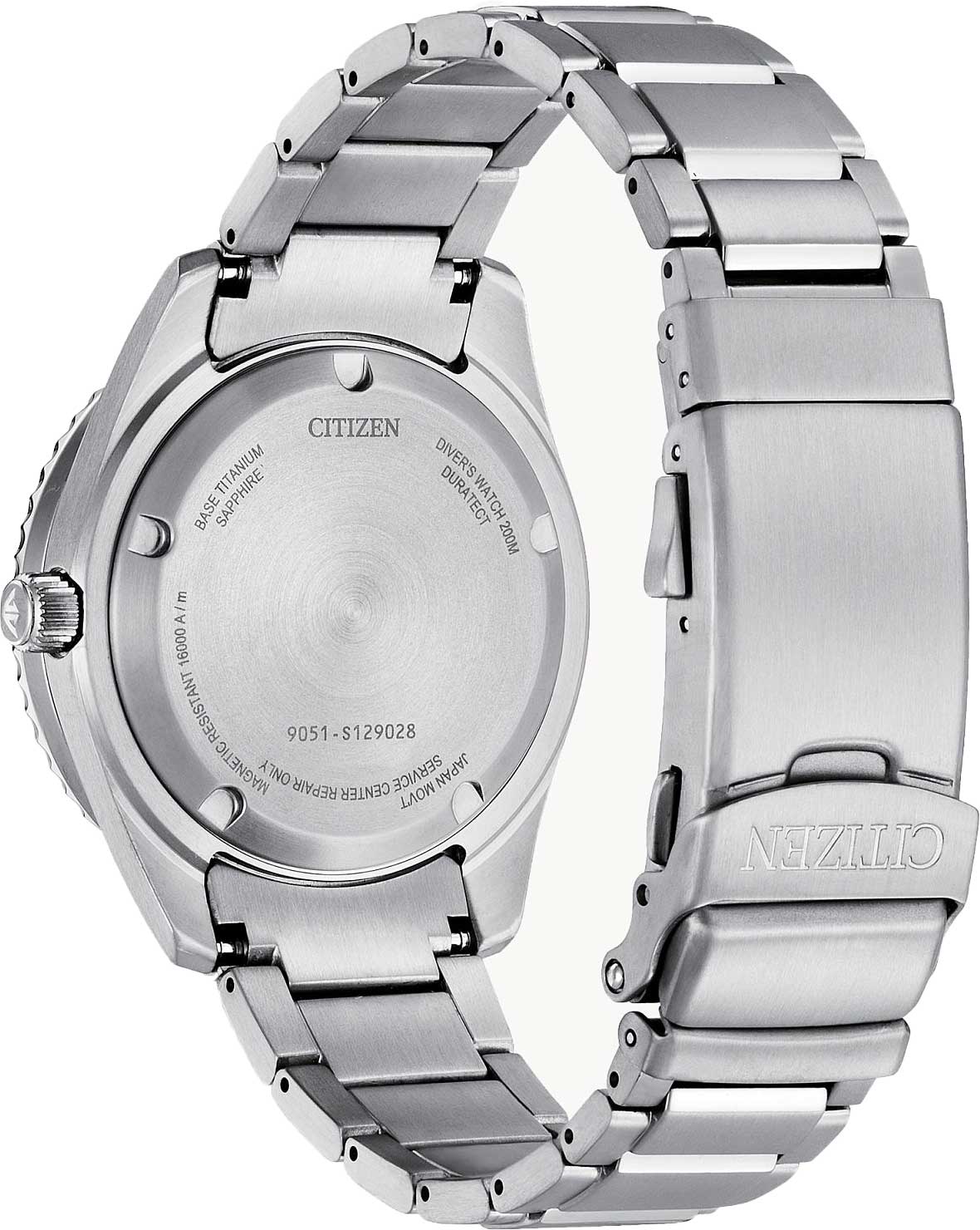 Японские механические титановые наручные часы Citizen NB6021-68L