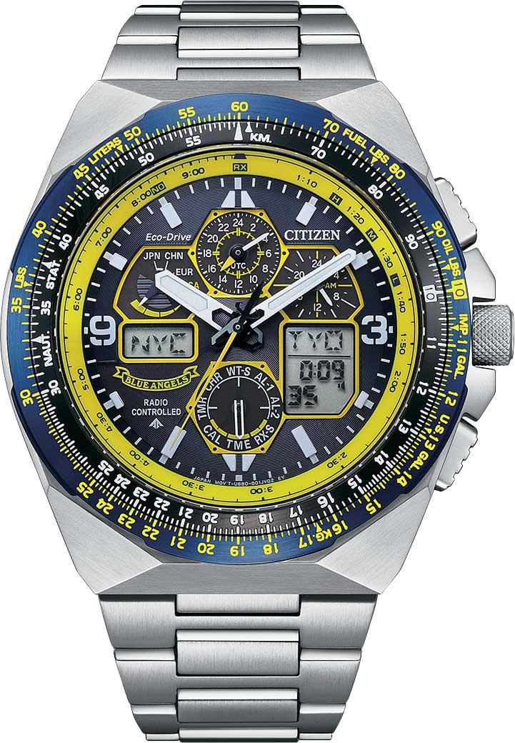 Японские наручные часы Citizen JY8125-54L с хронографом