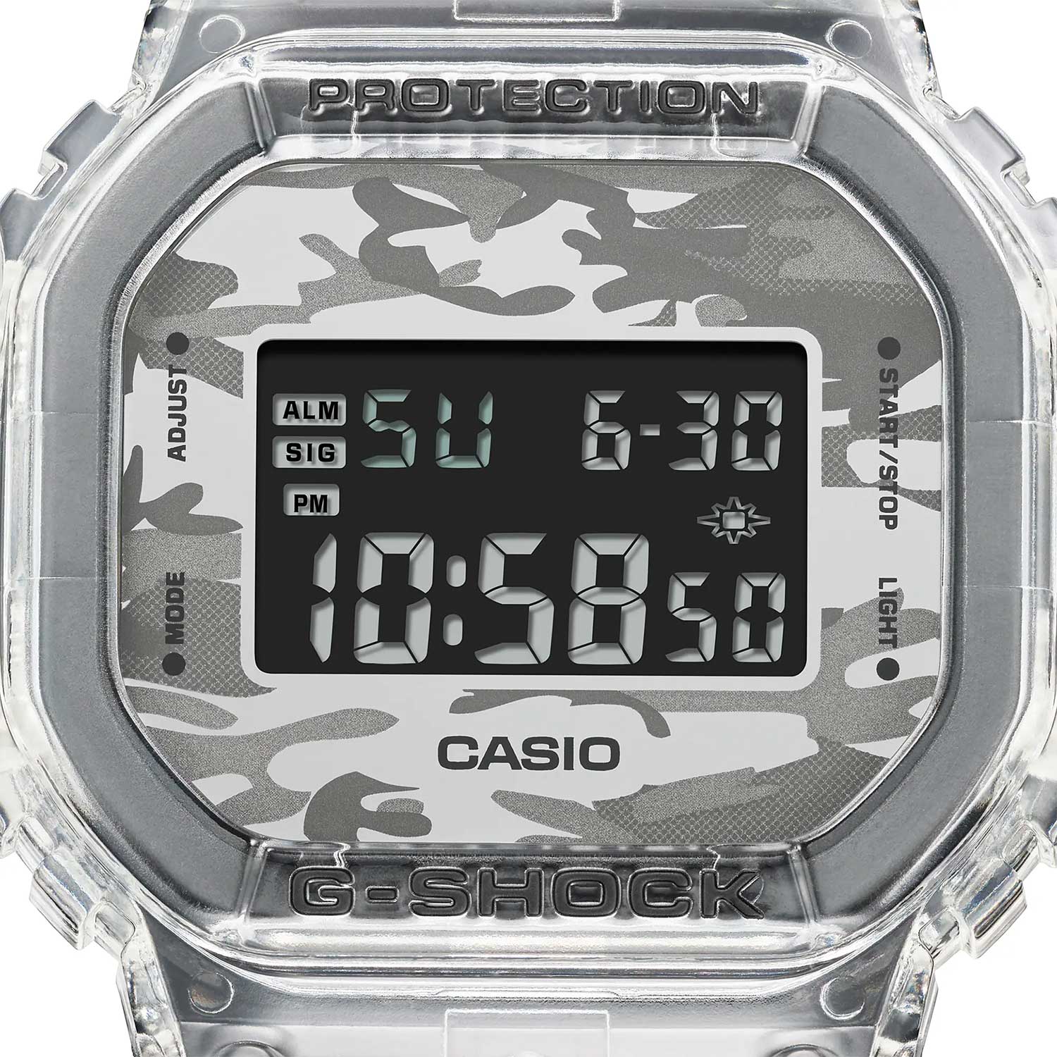 Японские наручные часы Casio G-SHOCK DW-5600SKC-1E с хронографом