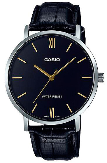 Японские наручные часы CASIO CASIO COLLECTION MTP-VT01L-1B