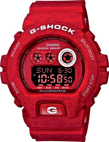 Японские наручные часы Casio G-SHOCK GD-X6900HT-4E с хронографом