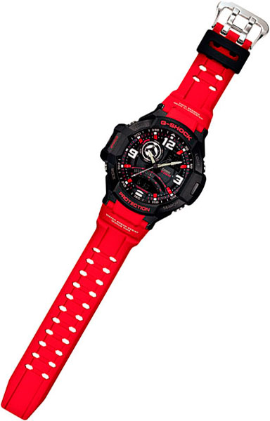 Японские наручные часы Casio G-SHOCK GA-1000-4B с хронографом