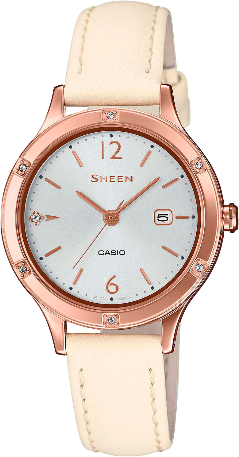 Японские наручные часы Casio Sheen SHE-4533PGL-7AUER