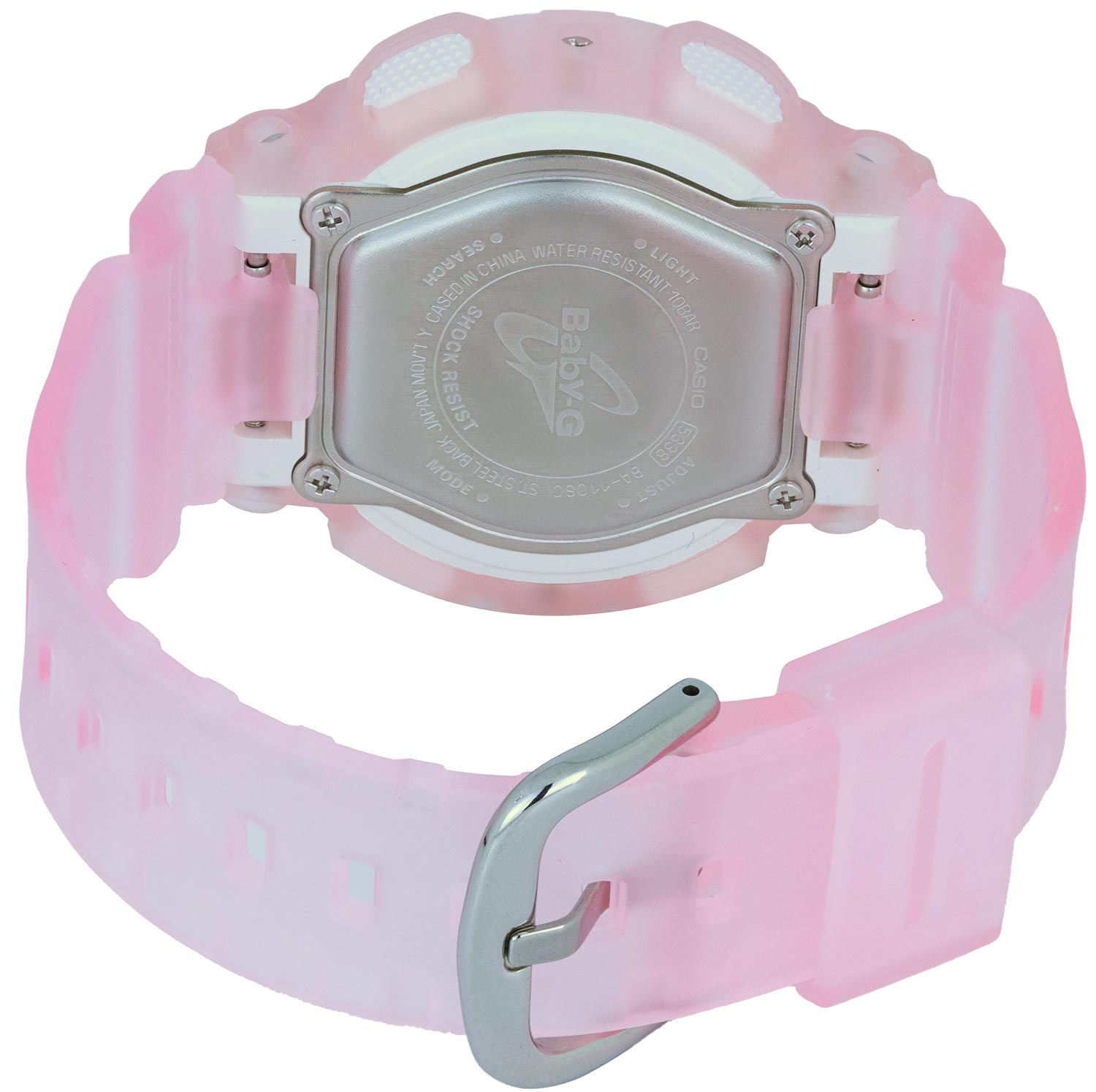 Японские наручные часы Casio Baby-G BA-110SC-4AER с хронографом