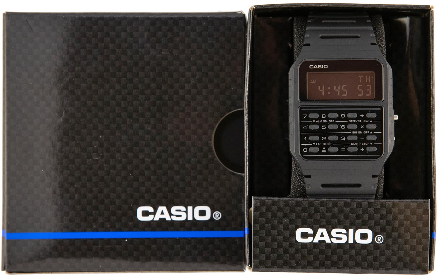 Японские наручные часы Casio Vintage CA-53WF-1BEF с хронографом