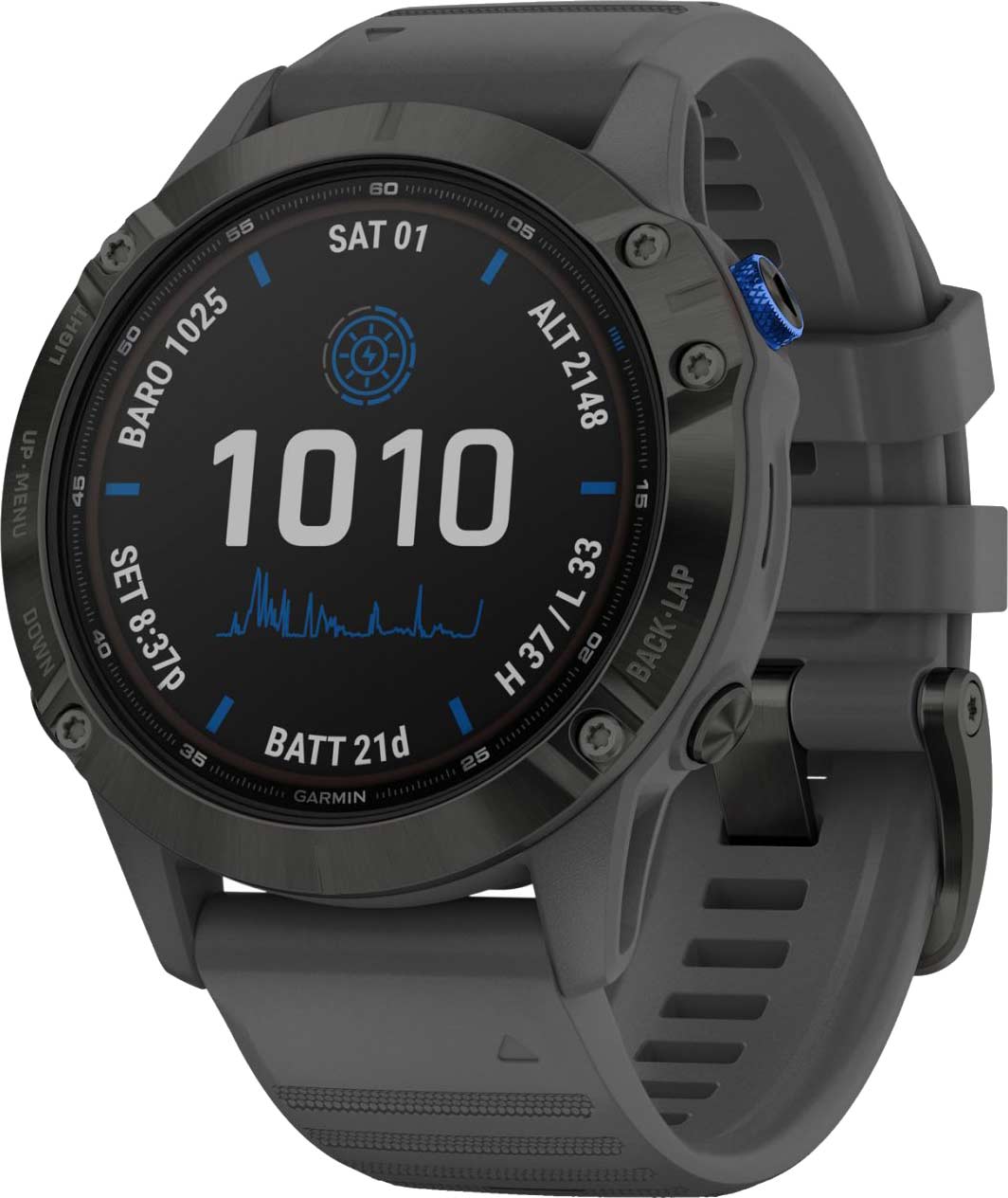 Умные часы Garmin Fenix 6 Pro Solar Black 010-02410-11