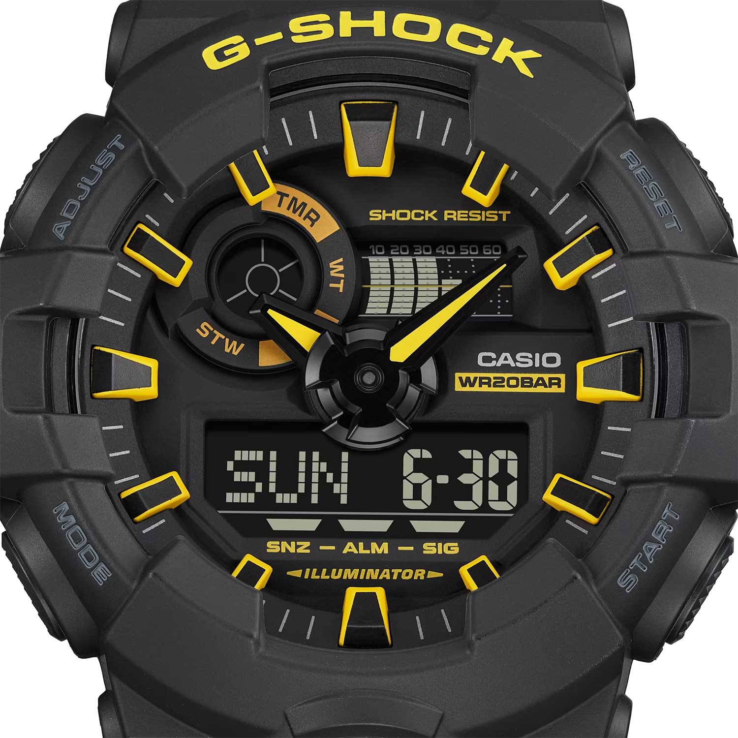 Японские наручные часы CASIO G-SHOCK GA-700CY-1A