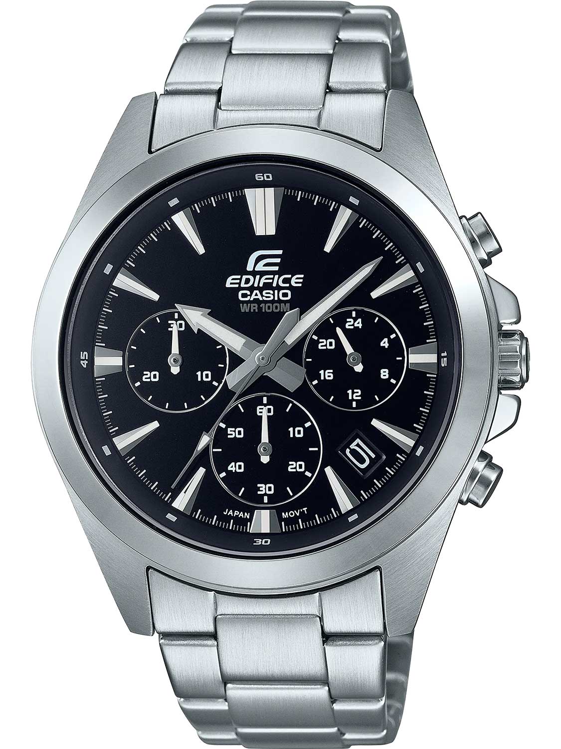 Японские наручные часы Casio Edifice EFV-630D-1A с хронографом