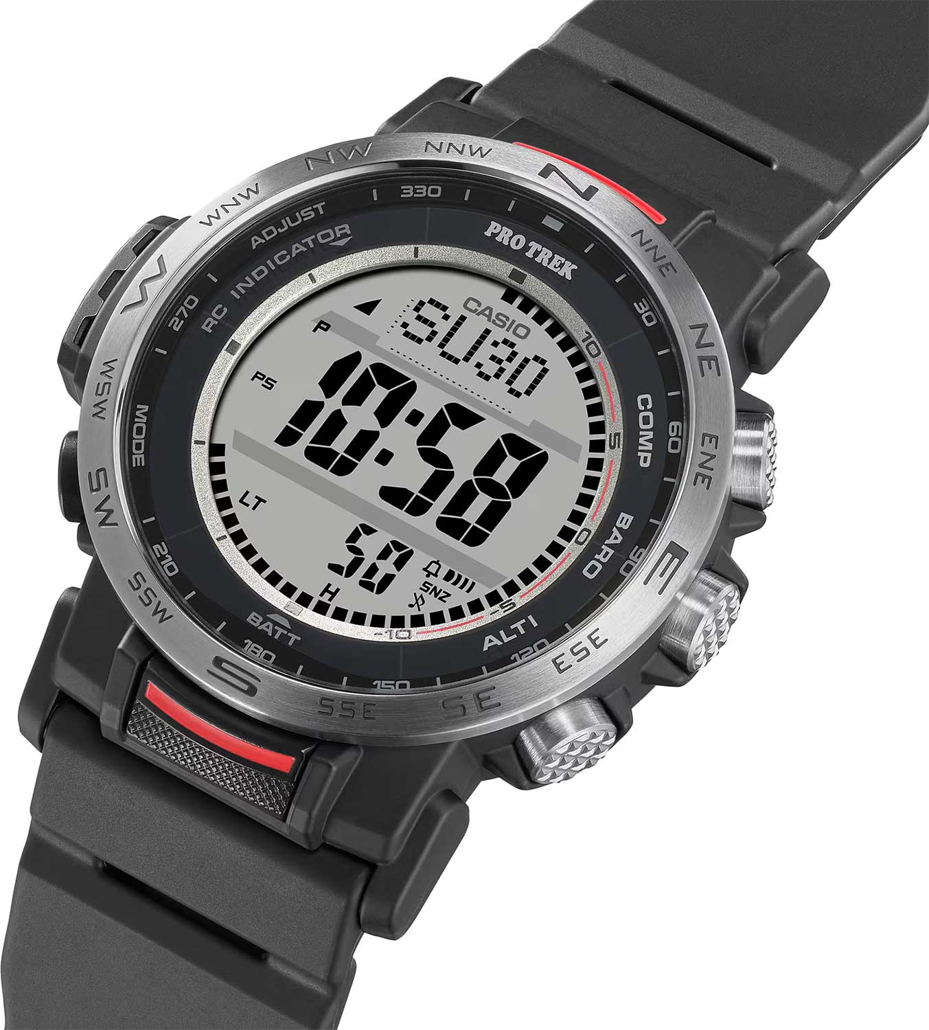 Японские наручные часы Casio Pro Trek PRW-35-1A с хронографом