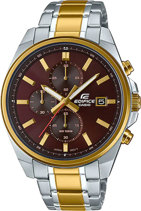 Японские наручные часы Casio Edifice EFV-610SG-5A с хронографом