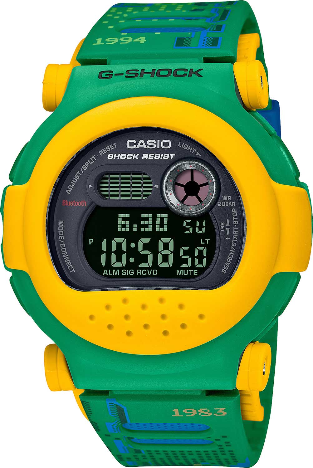 Японские наручные часы Casio G-SHOCK G-B001RG-3 с хронографом