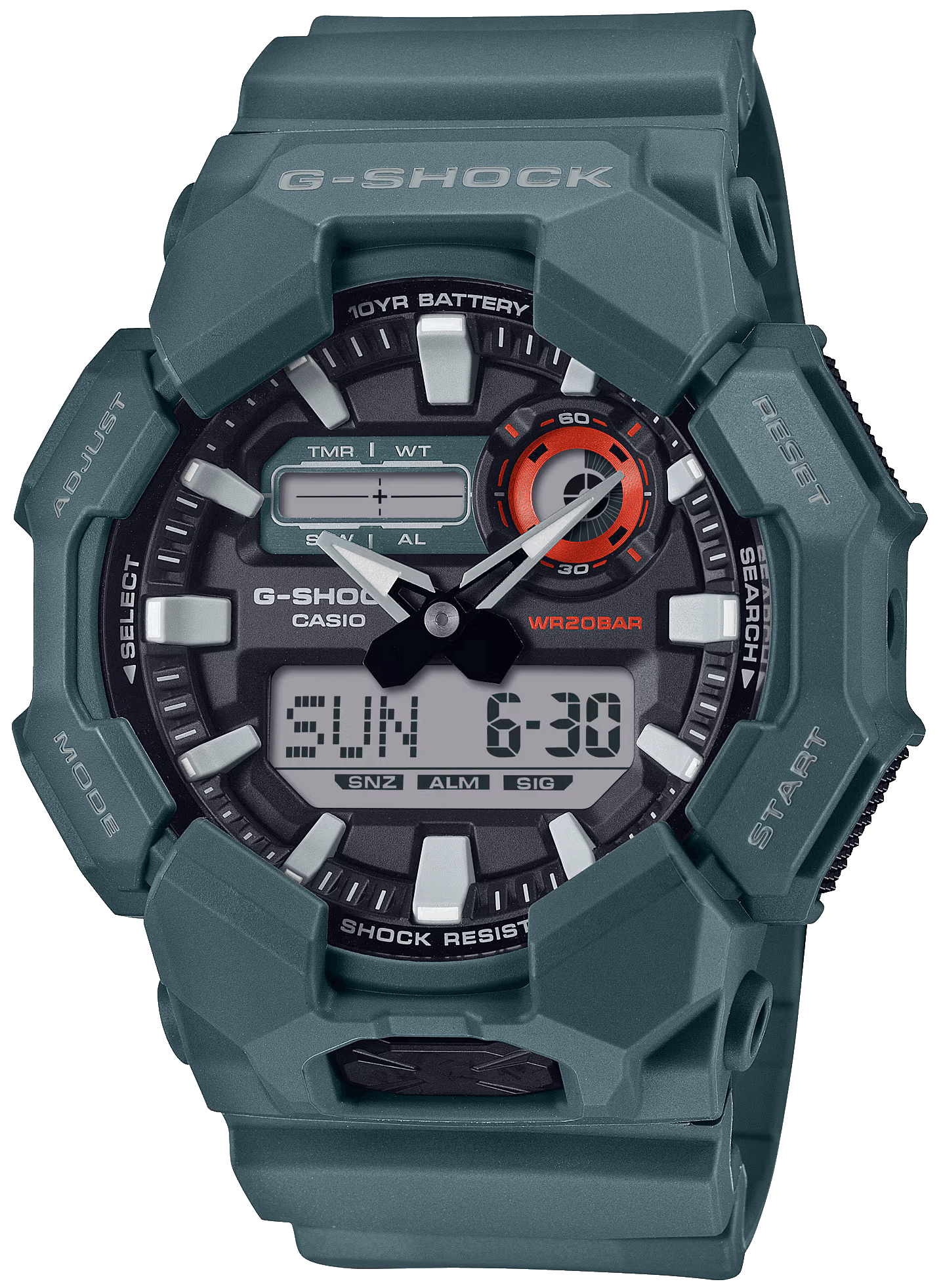 Японские наручные часы CASIO G-SHOCK GA-010-2A