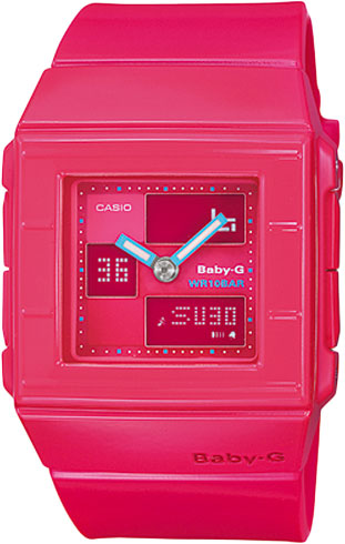 Японские наручные часы Casio Baby-G BGA-200-4E с хронографом