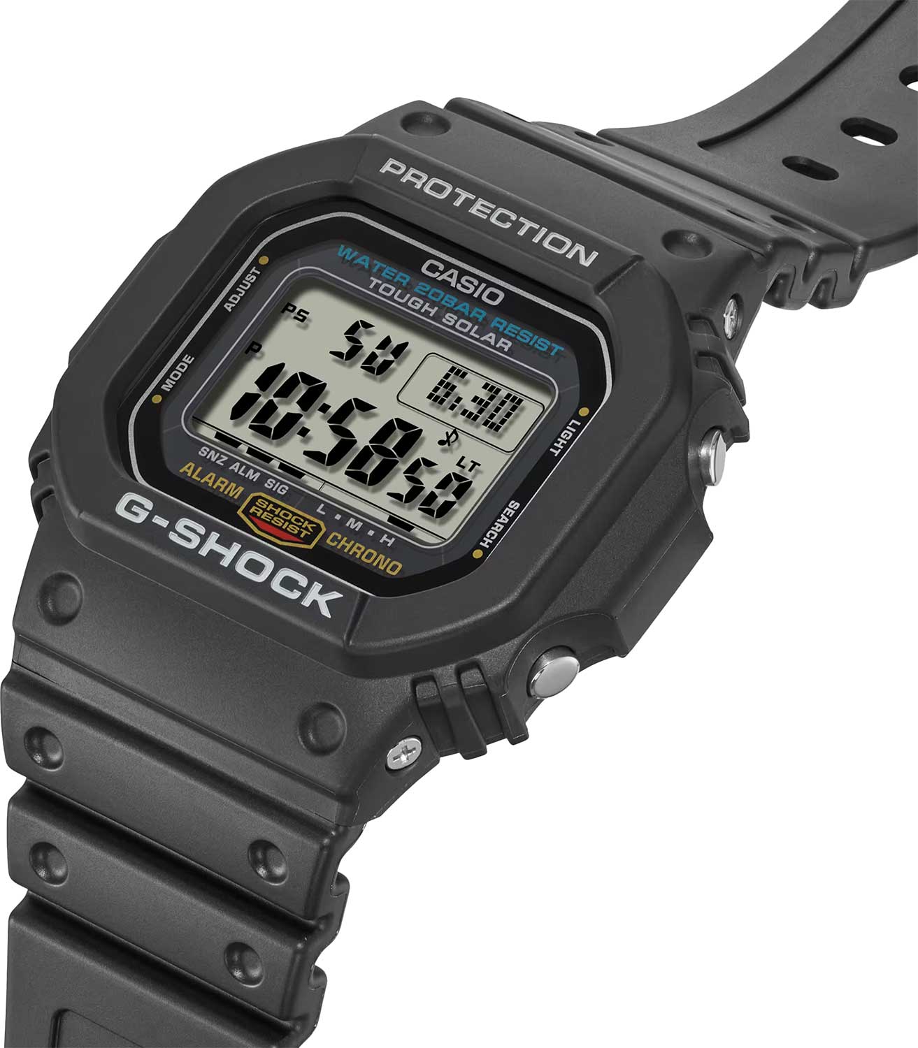 Японские наручные часы Casio G-SHOCK G-5600UE-1 с хронографом