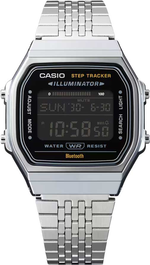 Японские спортивные наручные часы Casio Vintage ABL-100WE-1B с хронографом