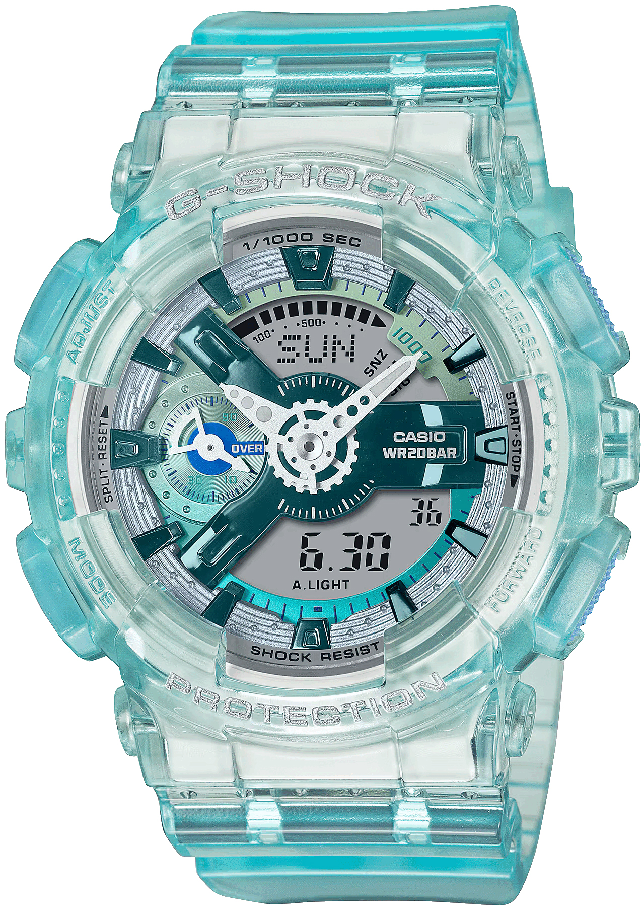 Японские наручные часы CASIO G-SHOCK GMA-S110VW-2A