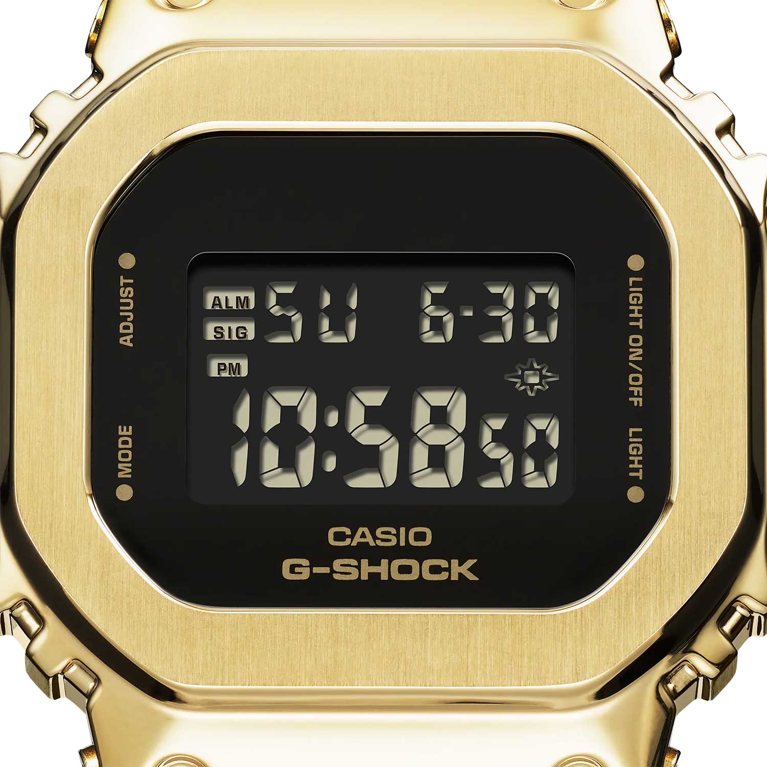 Японские наручные часы Casio G-SHOCK GM-S5600GB-1 с хронографом