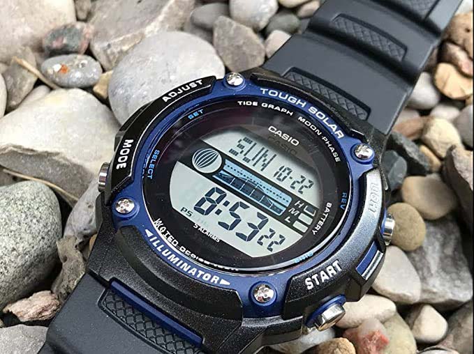 Японские наручные часы Casio Collection W-S210H-1AVEG с хронографом