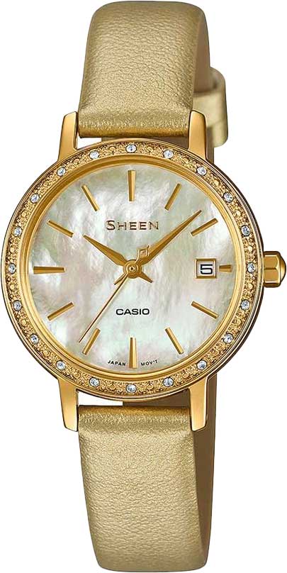 Японские наручные часы Casio Sheen SHE-4060GL-9A