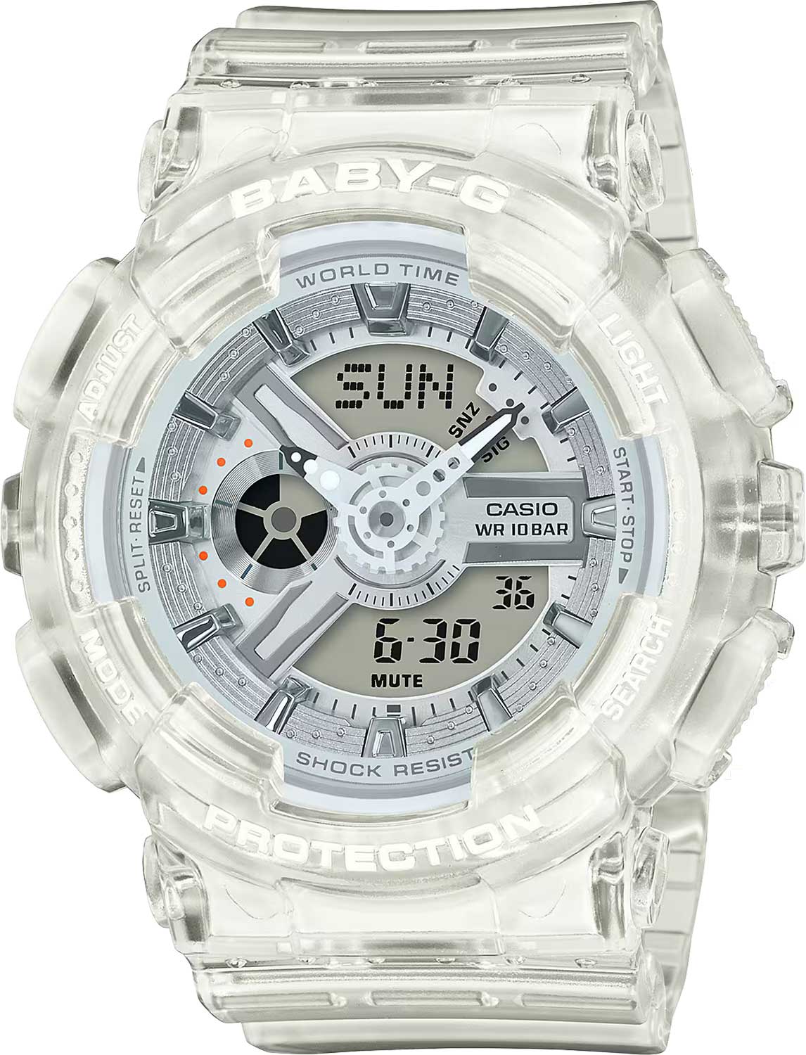 Японские наручные часы Casio Baby-G BA-110XCR-7A с хронографом