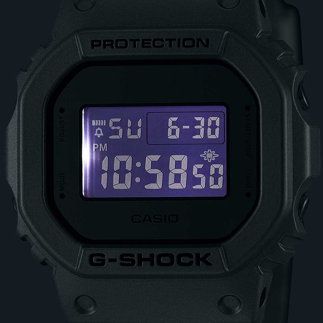 Японские наручные часы Casio G-SHOCK DW-5600FF-8 с хронографом