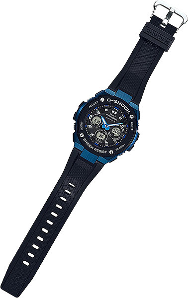 Японские наручные часы Casio G-SHOCK GST-W300G-1A2 с хронографом