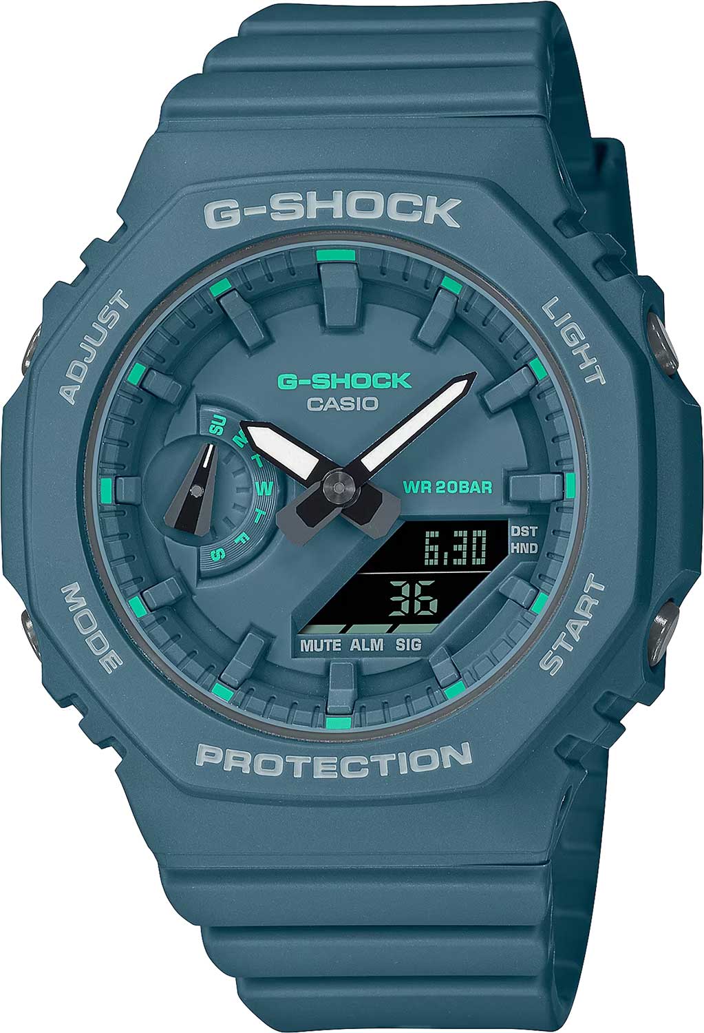 Японские наручные часы Casio G-SHOCK GMA-S2100GA-3A с хронографом