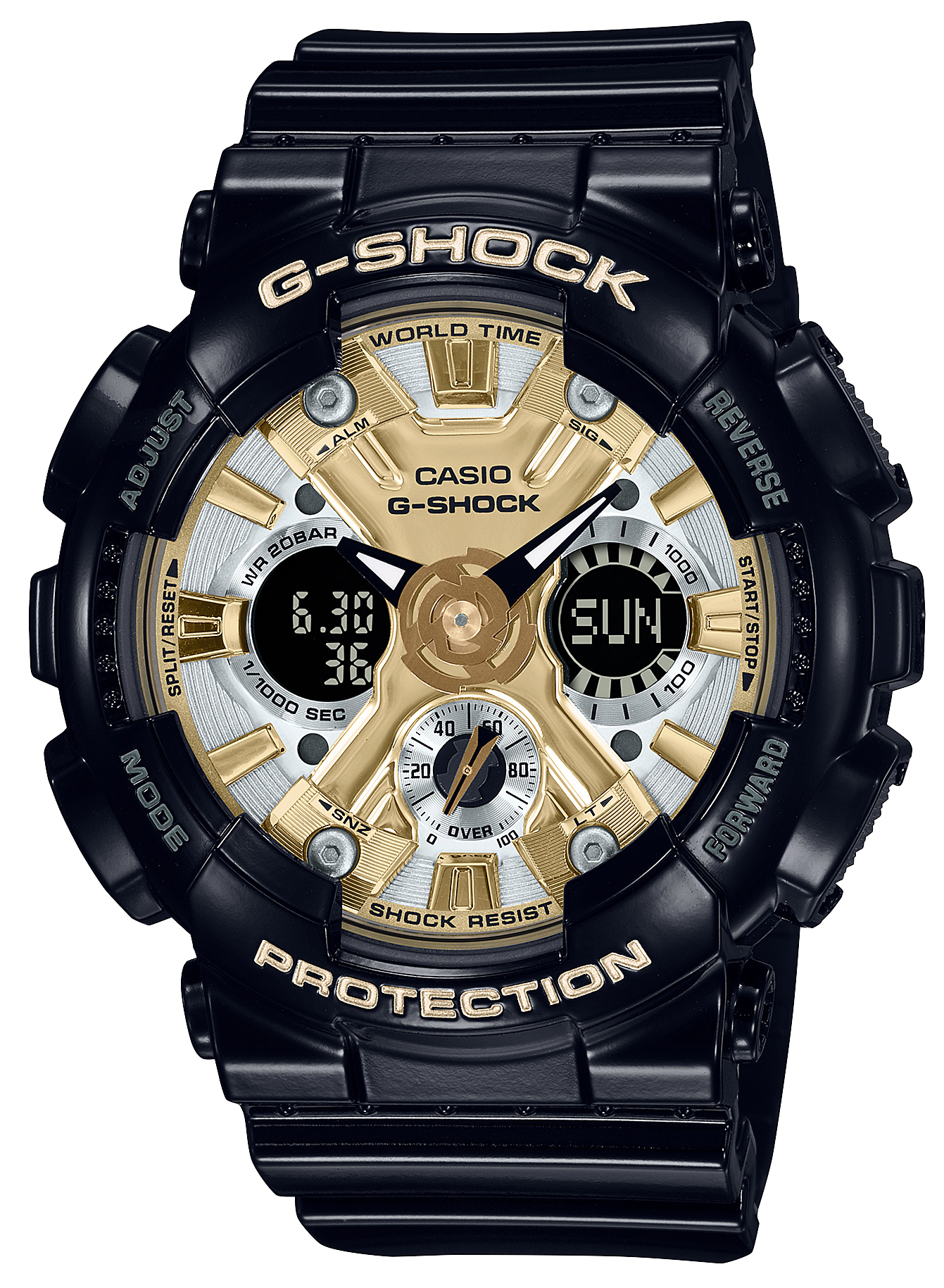 Японские наручные часы CASIO G-SHOCK GMA-S120GB-1A