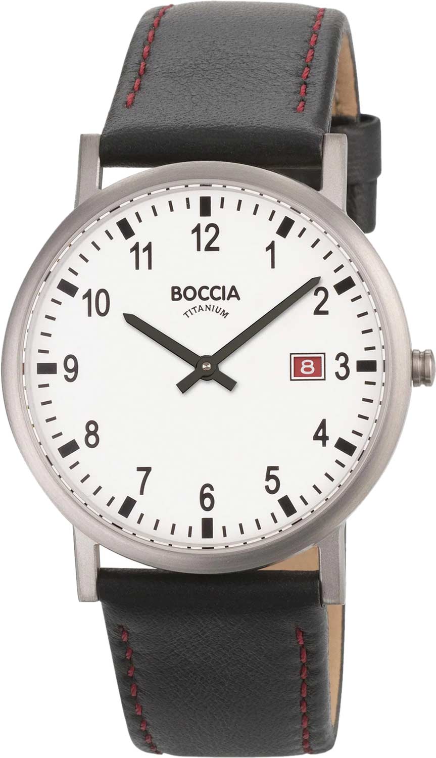 Титановые наручные часы Boccia Titanium 3662-01