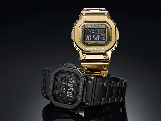 Японские наручные часы Casio G-SHOCK GMW-B5000GD-9E с хронографом