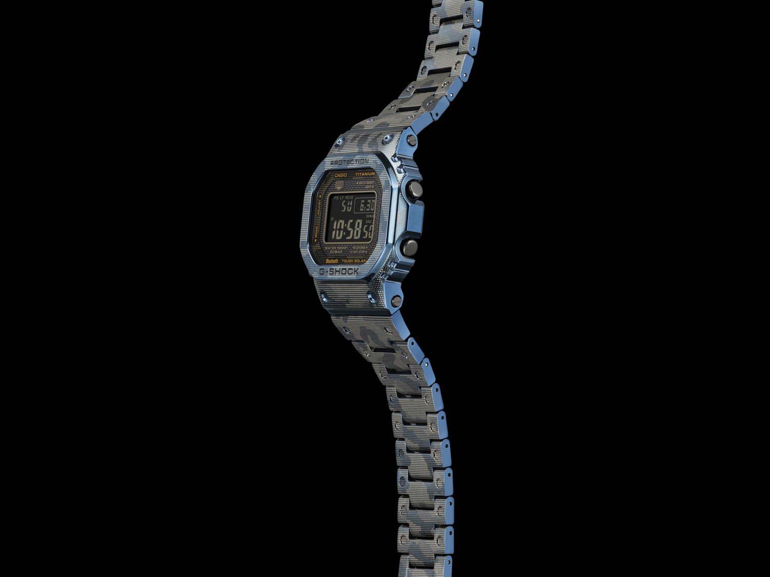 Японские титановые наручные часы Casio G-SHOCK GMW-B5000TCF-2ER с хронографом