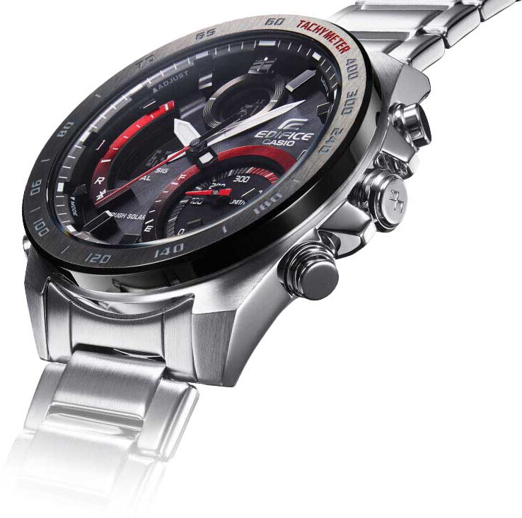 Японские наручные часы Casio Edifice ECB-900DB-1AER с хронографом