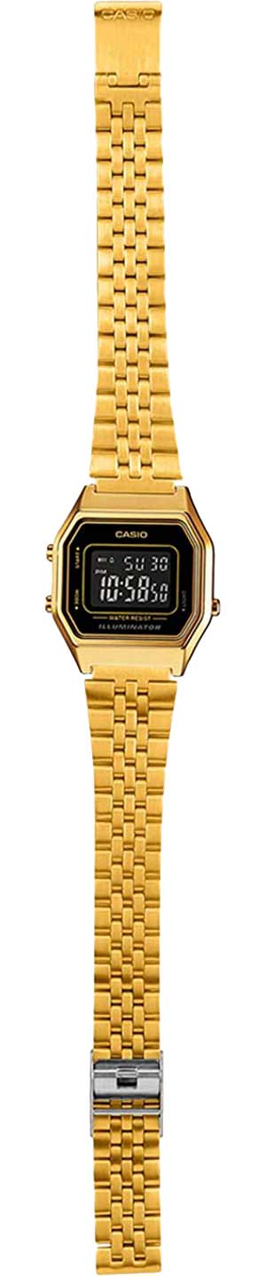 Японские наручные часы Casio Vintage LA680WGA-1B с хронографом