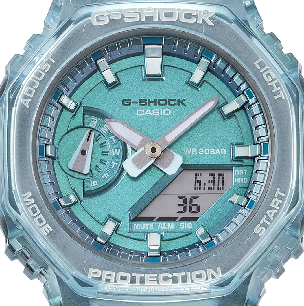 Японские наручные часы Casio G-SHOCK GMA-S2100SK-2AER с хронографом