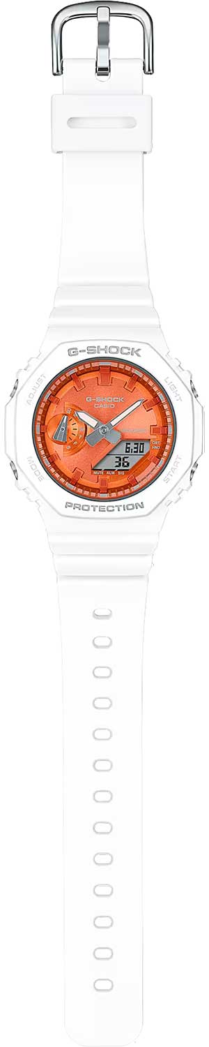 Японские наручные часы Casio G-SHOCK GMA-S2100WS-7A с хронографом