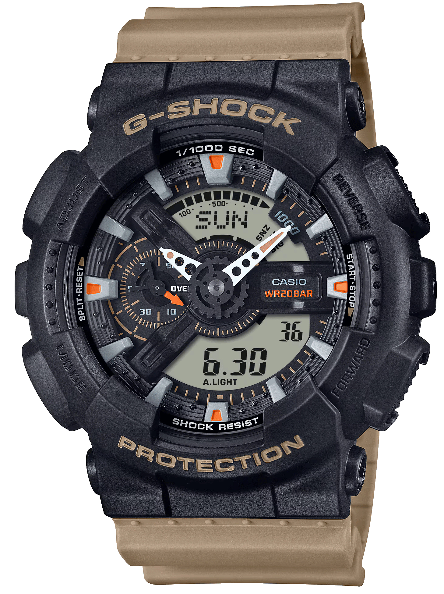 Японские наручные часы CASIO G-SHOCK GA-110TU-1A5