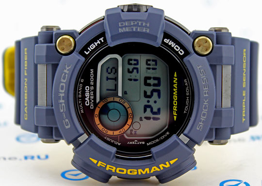 Японские наручные часы Casio G-SHOCK GWF-D1000NV-2E с хронографом