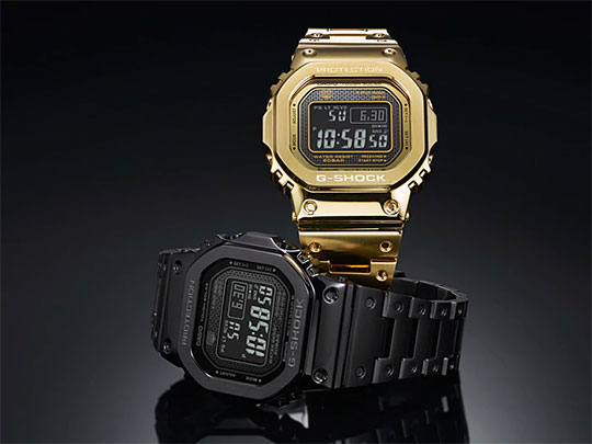 Японские наручные часы Casio G-SHOCK GMW-B5000GD-1E с хронографом