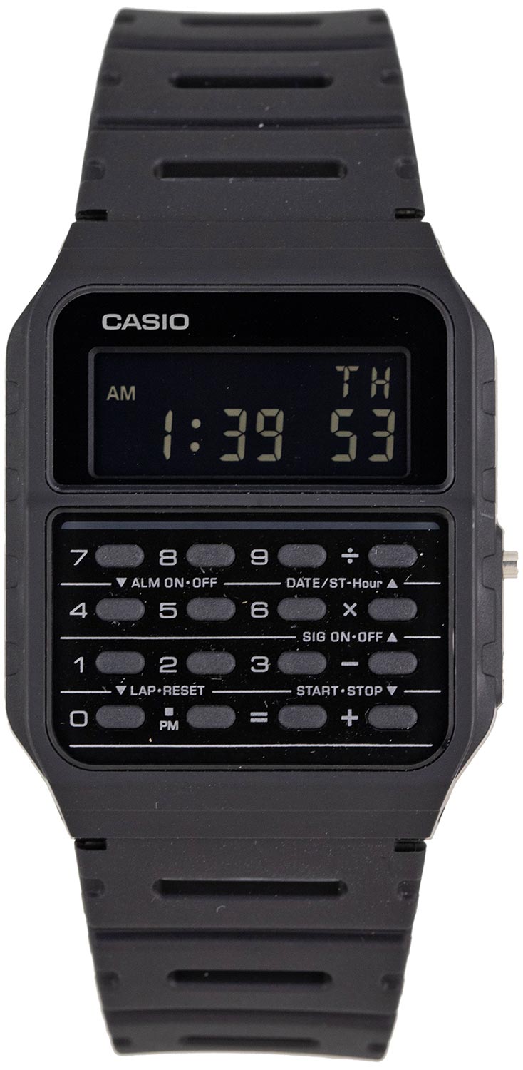Японские наручные часы Casio Vintage CA-53WF-1BEF с хронографом