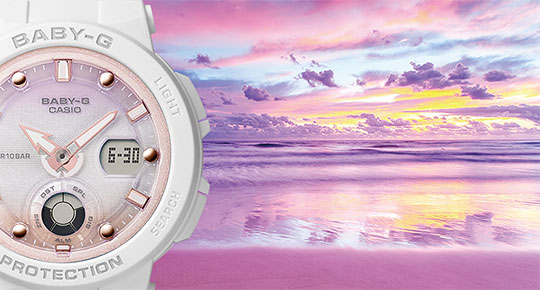 Японские наручные часы CASIO BABY-G BGA-250-7A2