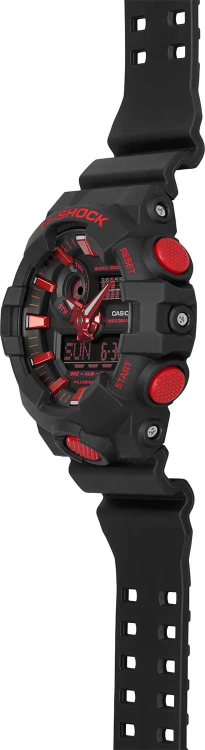 Японские наручные часы Casio G-SHOCK GA-700BNR-1A с хронографом