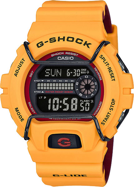 Японские наручные часы Casio G-SHOCK GLS-6900-9E с хронографом