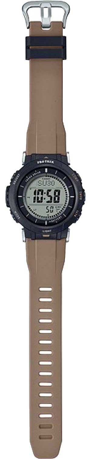 Японские наручные часы Casio Pro Trek PRG-30-5 с хронографом