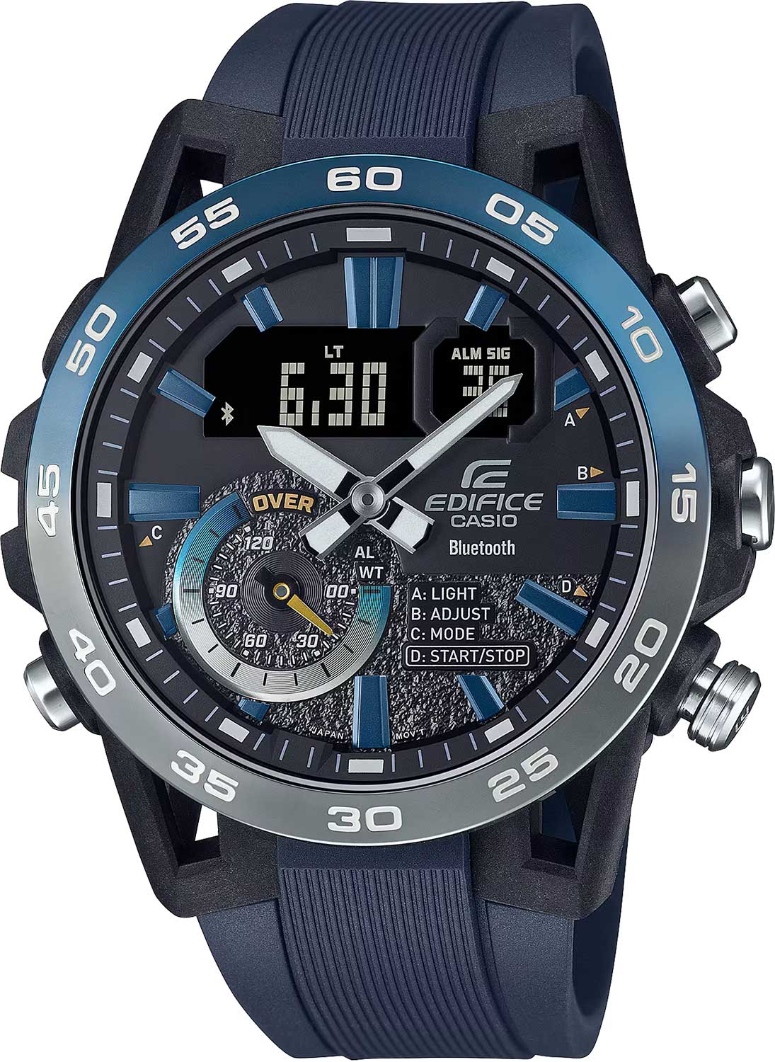 Японские наручные часы Casio Edifice ECB-40NP-1A с хронографом