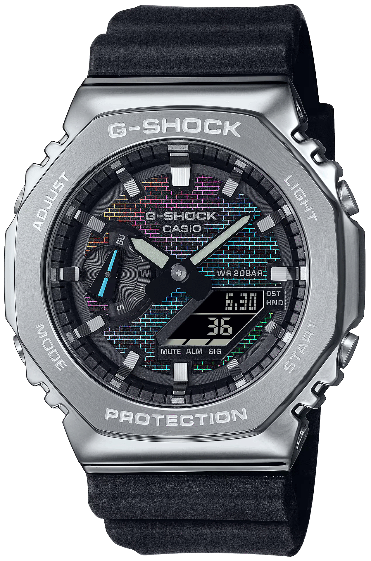 Японские наручные часы CASIO G-SHOCK GM-2100RW-1A