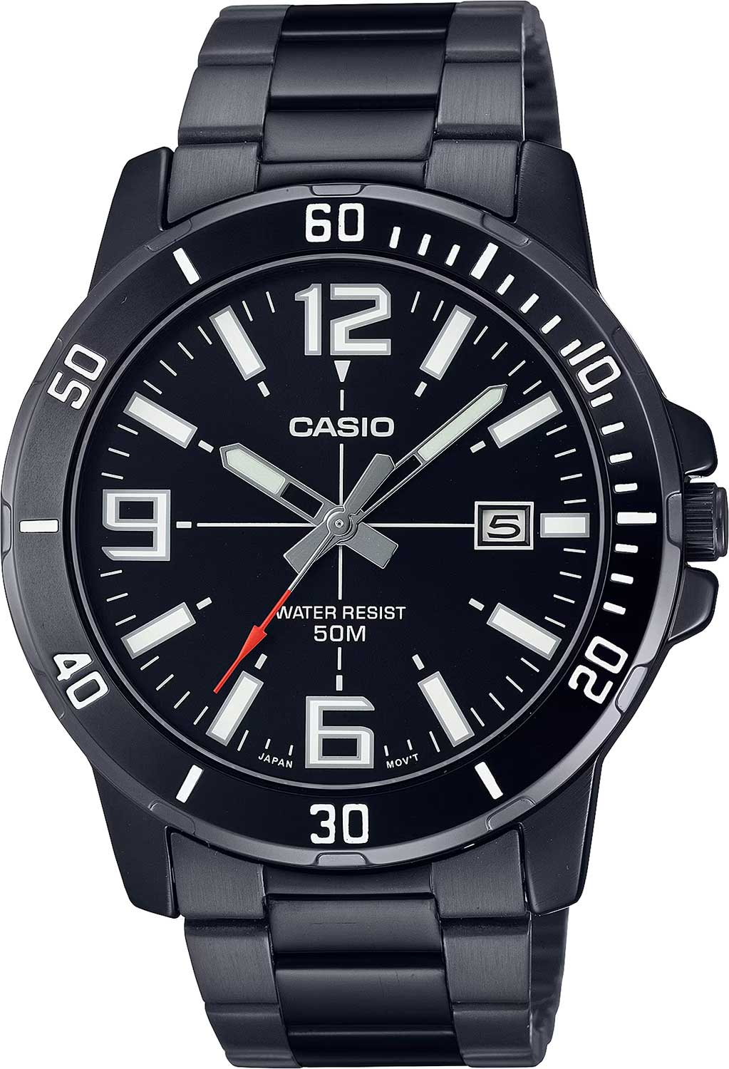 Японские наручные часы Casio Collection MTP-VD01B-1B